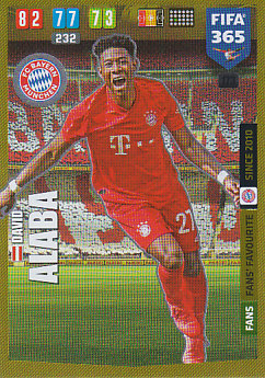David Alaba Bayern Munchen 2020 FIFA 365 Fans' Favourite #173